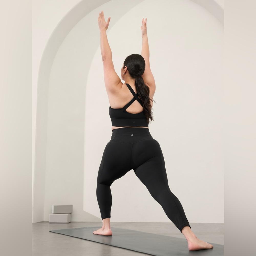 ATHLETA SALUTATION STASH HIGH RISE 7/8 LEGGING - Picture 3 of 4